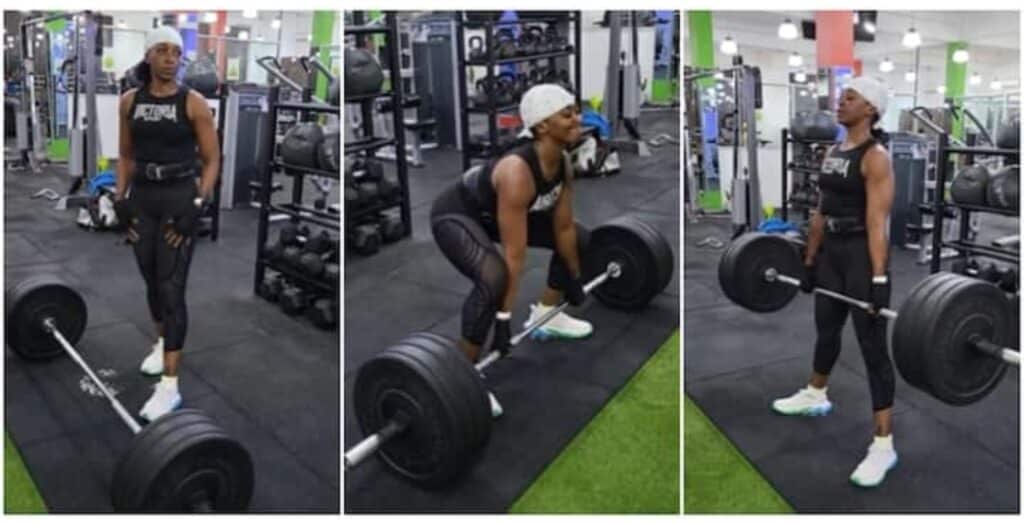 “You’re Oppressing Us”: Fans React As 50-Year-Old Kate Henshaw Lifts 80kg Weight in Video, Flaunts Muscles