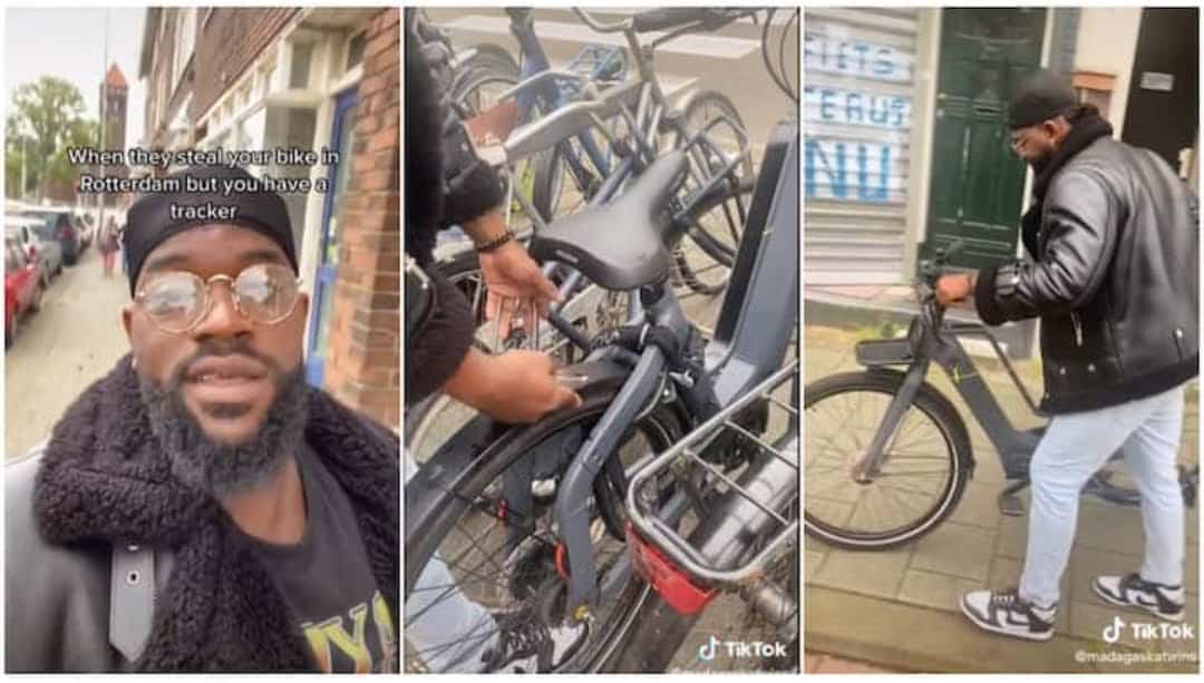 “How Will You Steal a Nigerian Man’s Bike?” Man Living in Netherlands Laments in Video
