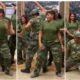 'General' Walks in Secretly, Catches Male and Female 'Soldiers' Dancing & Shaking Their Waists in Viral Video