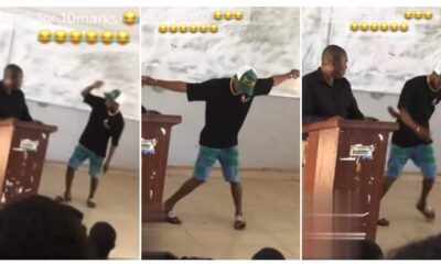 Student Dances in Front of Lecturer and The Entire Class to Get 10 Marks, Funny Video Goes Viral