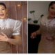 In June, Nollywood actress, Adunni Ade, posted birthday photos of herself rocking a design by CEO Luminee A couple of days later, popular cross-dresser, Bobrisky rocked the same design during his housewarming party Internet users recently shared their thoughts on which among the two people wore the look better