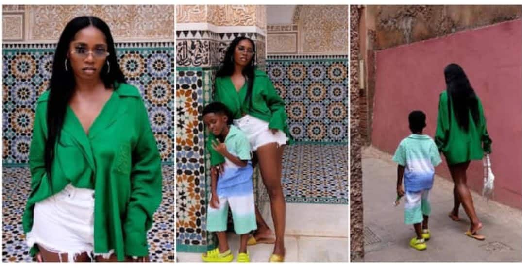 “I’ll Give You the World”: Tiwa Savage Writes As She Takes Son Jamil on Special Birthday Trip to Marrakech