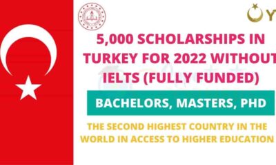 Turkiye Scholarships Without IELTS 2022 | Fully Funded Scholarships