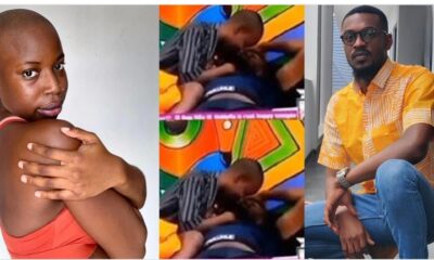 #BBNaija: “These housemates are too hornyfied” – Reactions as and Adekunle shares first kiss (Video)