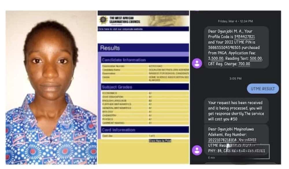 15-Year-Old Nigerian Girl Scores 8 A’s in WAEC 2022, Aces Her JAMB Papers With 351