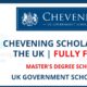 Chevening Scholarship 2023/2024: application requirements, deadline