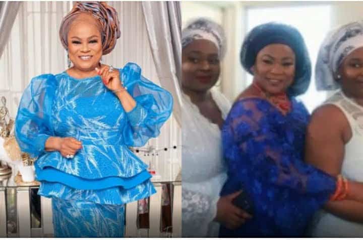Actress Sola Sobowale rains powerful prayers on her twin daughters as they celebrate birthdays in style