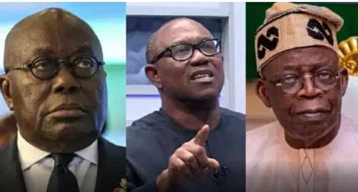 Ghana High Commission reacts to Akufo-Addo’s alleged letter advising Tinubu to step aside for Peter Obi