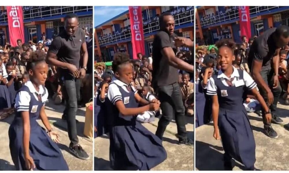 Cute School Kid With Flexible Body Takes on Usain Bolt in Marathon Dance, Twists Her Body Like Robot in Video