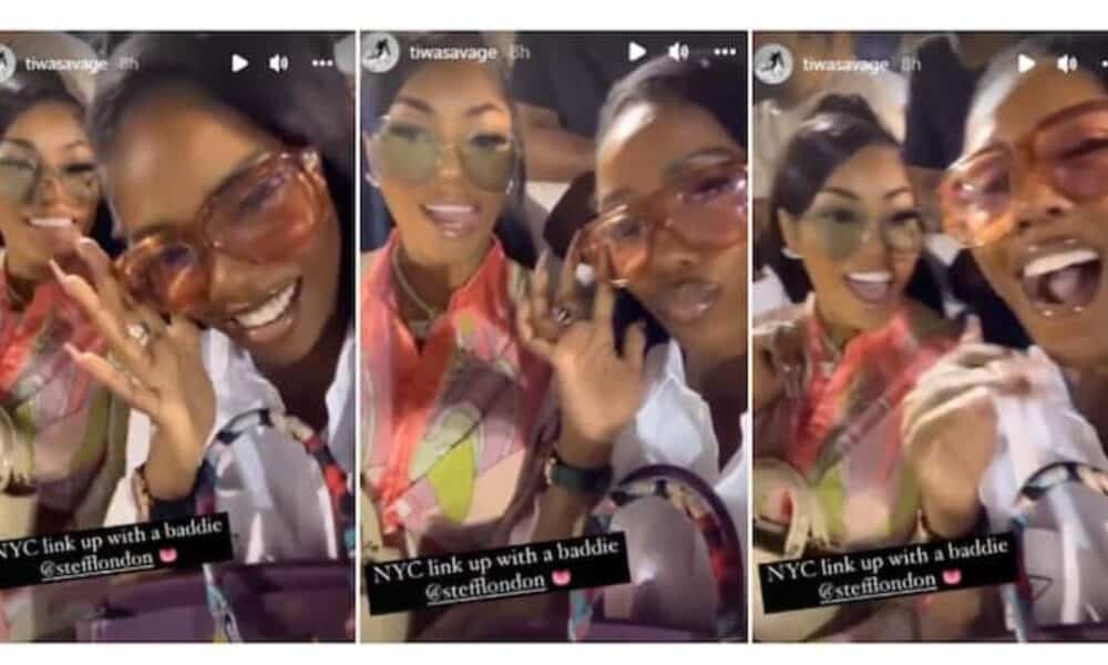Two Breakfasts”: Fans Laugh As Tiwa Savage, Stefflon Don Link Up in New York, Video of Their Meeting Trends