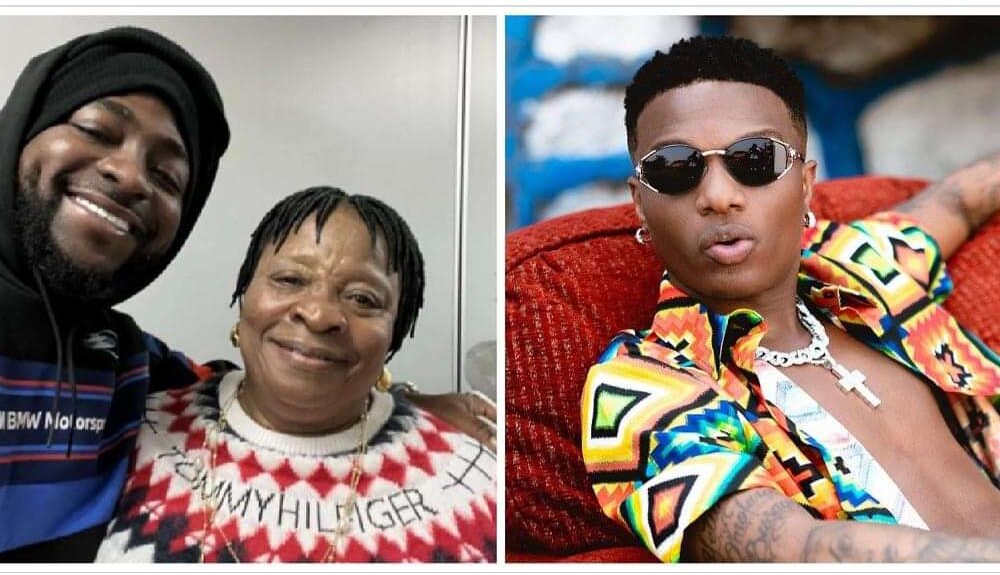 Davido Carries Wizkid’s Mom’s Bags At Airport – Nigerians React