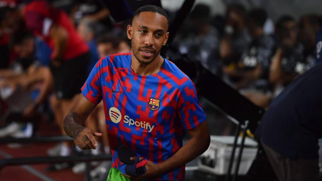 Barcelona Striker, Aubameyang Was Robbed In His Home Early Today