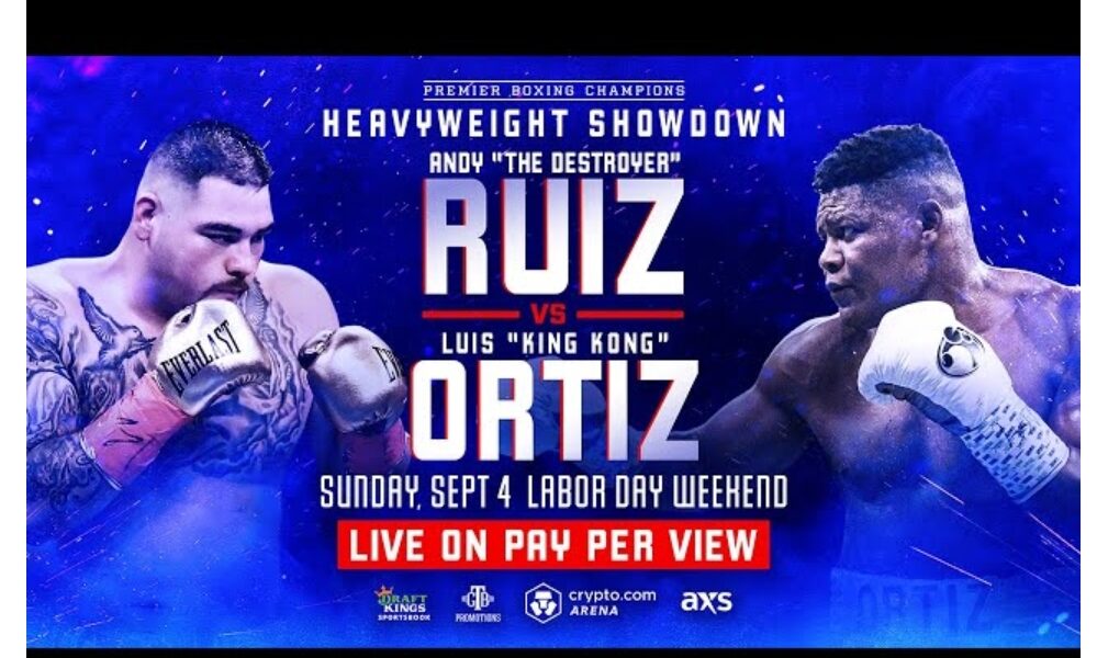 Andy Ruiz Jr faces Luis Ortiz in tonight Heavyweight Boxing title eliminator