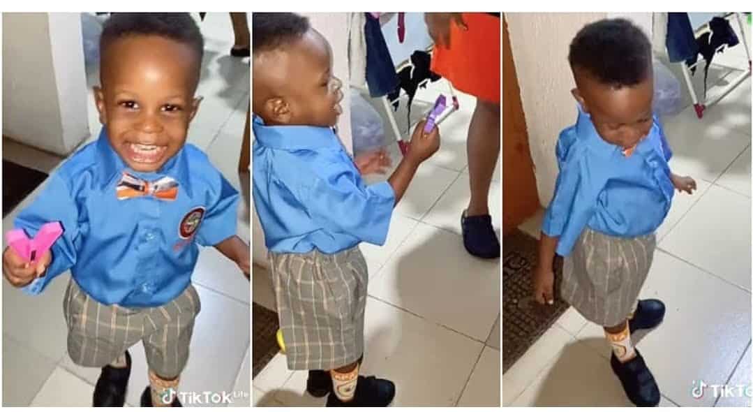 He Is a Professor": Brilliant 2-Year-Old Boy Stuns People with His Intelligence on First Day of School