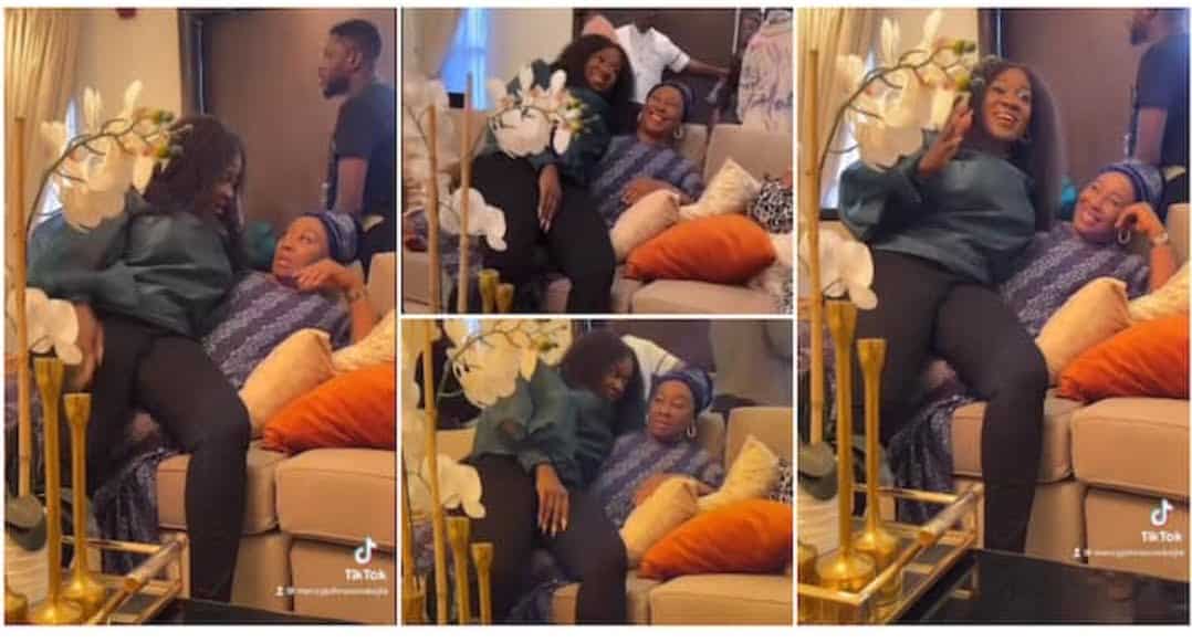 2 Legends”: Sweet Video of Mercy Johnson Sitting in Patience Ozokwo’s Lap, Billing Her Like a Daughter Trends