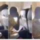House Help Trembles in Fear as She Boards Aeroplane for the First Time, Video Goes Viral
