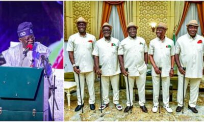 2023 Presidency: Details Emerge as G5 Governors Reportedly Meet with Tinubu in London