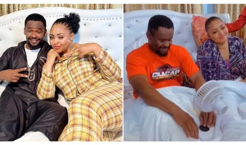 Fear No Let Zubby Michael Hold Her”: Many React to Video & Pics of Actor and Regina Daniels at a Movie Scene