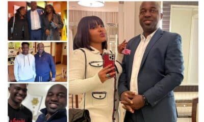 Mercy Aigbe releases husband, Kazeem Adeoti to spend vacation with senior wife's kids
