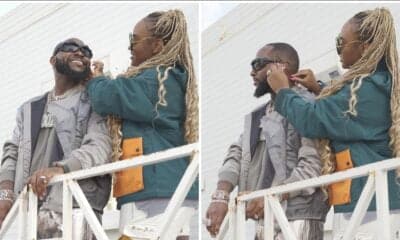 Davido post first pic with his wife Chioma since son's dead