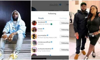“Trouble in Paradise”: Fans React As Davido and His Sister Unfollows His Longtime Friend Eniola Badmus