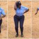 Curvy Lady in Security Uniform Dances in Open Arena, Video Emerges on TikTok And Gains 1.9 Million Views