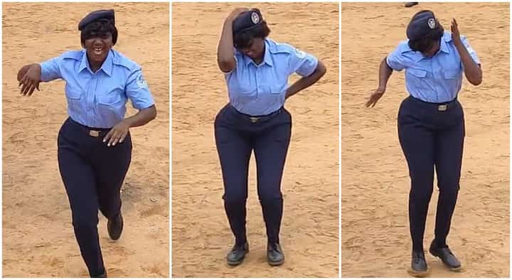 Curvy Lady in Security Uniform Dances in Open Arena Video Emerges on TikTok And Gains 19 Million Views