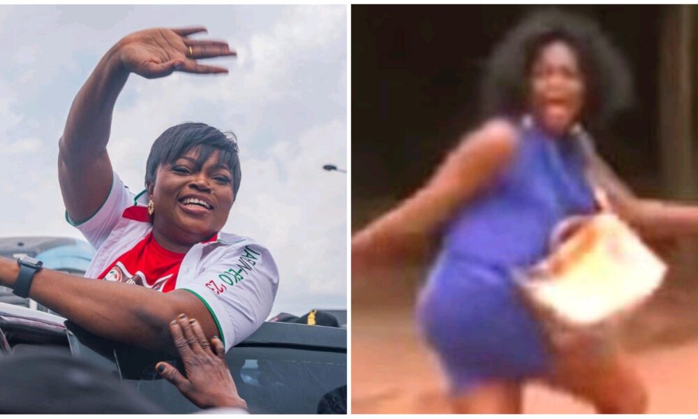Tension as Hoodlums Chase Funke Akindele Out of Popular Lagos Market, Jandor Reacts
