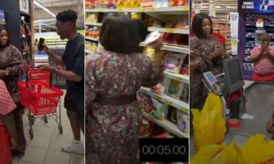 "Pick Anything You Want in 20 Seconds": Nigerian Lady and Her Kids Hustle for Items at Mall, Video Trends
