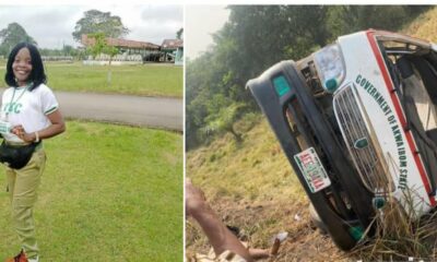 Tears, Mourning as Female Corps Member Dies in Tragic Accident on Her Way to Akwa Ibom, Photo Emerges