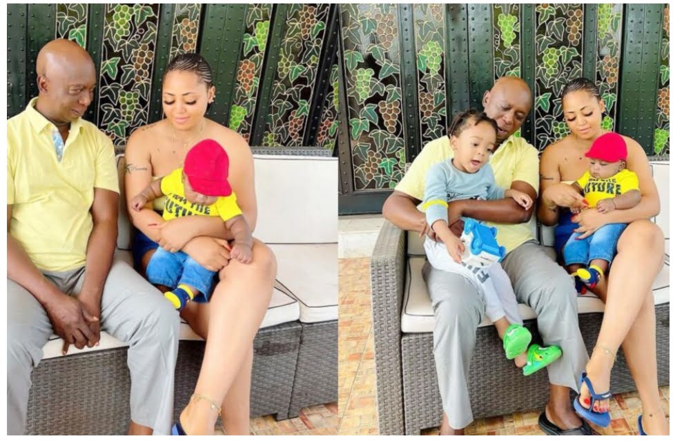 “Too much filter” Regina Daniels gets slammed for ‘over-editing’ her family photos