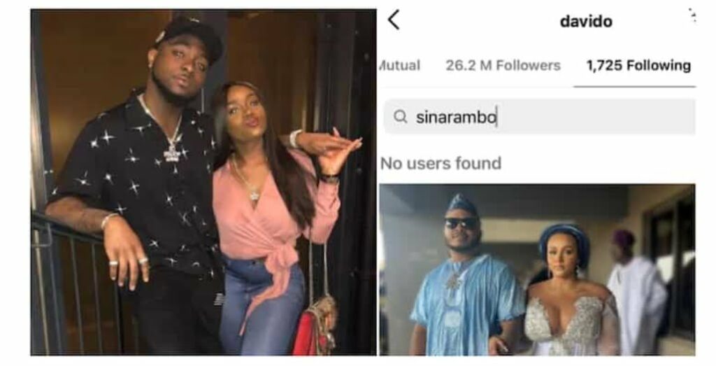 Why Is He Being Petty Davido Trends Online As He Unfollows His Cousin Sina Rambo Fans React