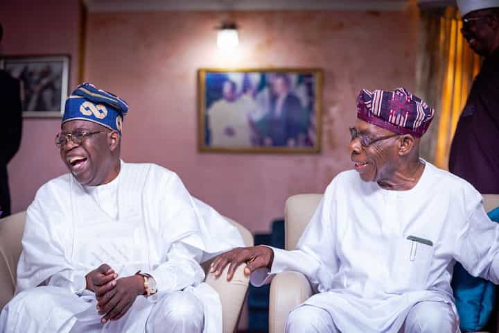 BREAKING: Tinubu Reacts as Obasanjo Endorses Peter Obi for 2023 Presidency