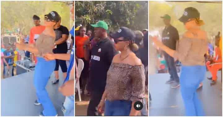 “She’s So Supportive”: Clip of Regina Daniel Thrilling the Crowd With Her Dance at Ned’s Campaign Rally Trends