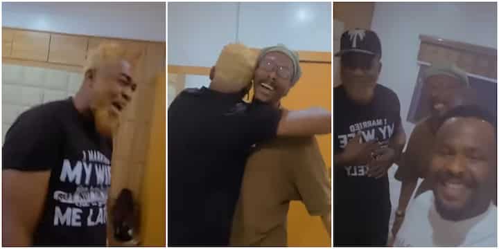 Original Bad Boys Moment Chidi Mokeme and Hank Anuku Linked Up Actors Dance Hug Tightly in Video