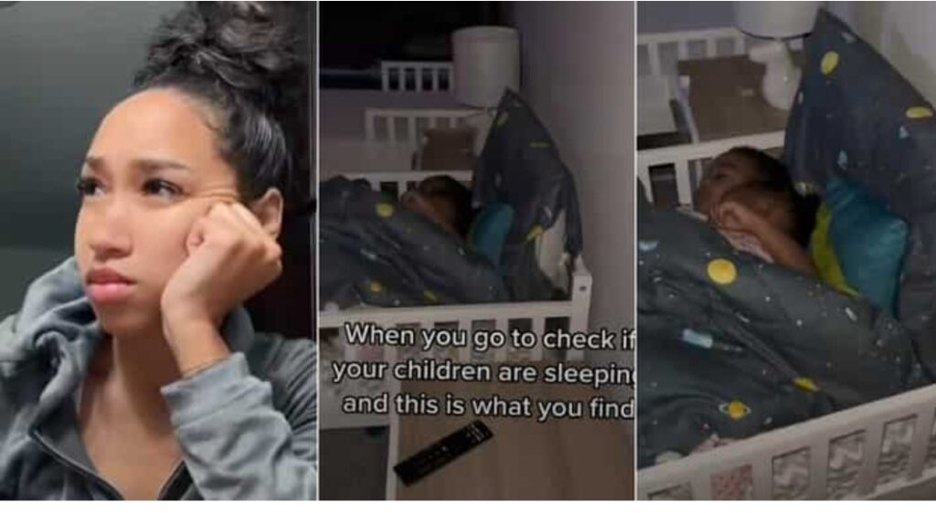 Mum Sees Little Son Cuddling His Baby Sister to Sleep at Night Shares Cute Video