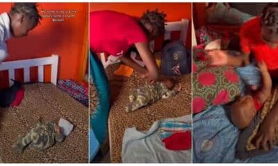 Where's Her Babydaddy?" 17-Year-Old Mum Caters for Her 4-Month-Old Baby in Viral Video