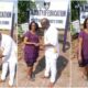 Its a Small World Nigerian Man Becomes His Nursery School Teachers Lecturer Lovely Photos Emerge