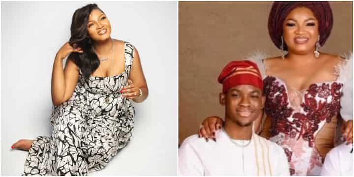 “Started Having Kids at 19”: Omotola Warms Hearts As She Flaunts Her Grown Son, Enters His Car the 1st Time