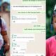 A Nigerian lady has revealed how she found out that her husband was cheating on her with a girl named Juliet According to the lady, she discovered that her five-year-old daughter could unlock her father's phone herself Using her help, the woman was able to go through her husband's WhatsApp messages to uncover his atrocities A Nigerian woman has shared her recent experience with her husband who has been cheating on her. According to her, she was just relaxing at home when she found out that her five-year-old daughter could unlock her father's phone. Wife leaks husband's chat with Juliet Wife leaks husband's chat with Juliet Photo credit: @Once a Mum Source: Facebook Using her help, she asked the girl to unlock the phone and then she went straight to WhatsApp to read his messages. She came across his chat with a lady named Juliet whom he already planned to meet and have bedroom pleasure with. PAY ATTENTION: Share your outstanding story with our editors! Please reach us through info@corp.legit.ng! Sadly, he lied to his wife that his company asked him to go for a survey, not knowing that she already knew the truth. The lady narrated her story to Facebook group, Once A Mum, thus: "Hubby's phone has a passcode which I don't know, last night I was surprised when I saw my 5yrs old daughter playing game with it and I asked who unlocked for her she said she can do it by herself. "When I checked and hubby was sleeping, I collected d phone from her and searched, behold he had appointment to sleep out today with dis girl by name Juliet. I quietly dropped d phone and we slept. "This morning guy man woke up and prepared for work, he took 1shirt, perfume and boxers n put in a bag dat d company asked him to go for survey. I stared at my hubby and he boldly told me he will miss me. I hugged him and he drove off. "Meanwhile I screenshot d chat to my phone immediately and deleted it, I just checked now and d girl is a member of dis group but I just want to keep calm first." See the post below: Social media reactions Nneka Modesta said: "One reason why every woman should earn her own money. Only a woman who depends wholly on her husband can do this, this is not an act of virtuous woman but the act of a woman who is afraid of the husband. We should wake up abeg." Omooba wrote: "Infact go and greet him at office now now buy him condm as gift and forward d message." Paula Ogola added: "I need your kind of patience, coz I won't keep calm and see him walk out to go meet another woman without saying anything. Send him the screenshot then keep quiet and let him battle with himself." Wife catches husband cheating with side chick Meanwhile, Legit.ng previously reported that a woman caught her husband cheating on her with a lady in their matrimonial home and made a scene in their compound. In a footage seen on Facebook, the displeased woman hurled swear words on her husband as she slammed him for being unfaithful. She ordered the lady to jump down and attempted to go up when the side chick refused. Her husband could be heard begging his wife. The side chick, who had only a towel on tried to jump off the building but stepped back and eventually took the stairs where she met her lover's enraged wife.