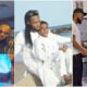 “This Made My Day”: Sweet Video As Flavour and 3 Daughters Celebrate Adopted Blind Son’s Birthday in Luxury
