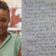 Secondary school student writes to teacher, "Age does not matter in love."