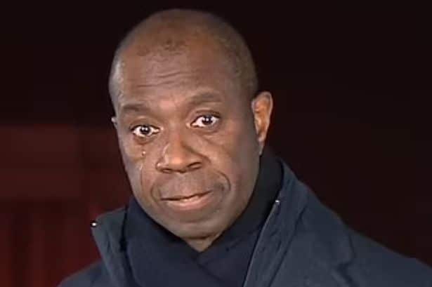 0 BBC journalist Clive Myrie sheds tear while reporting live from Kyiv after day of bloodshed Wothappen