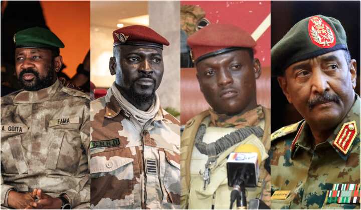 Niger, Sudan, Mali, and 3 more African nations are now under military authority
