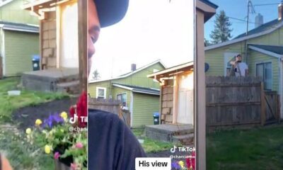 Wow, that's scary! Married woman calls out male neighbour over strange behaviour